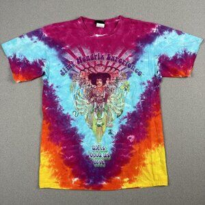 2006 Liquid Blue Jimi Hendrix Experience Axis As Bold As Love T Shirt M Faded